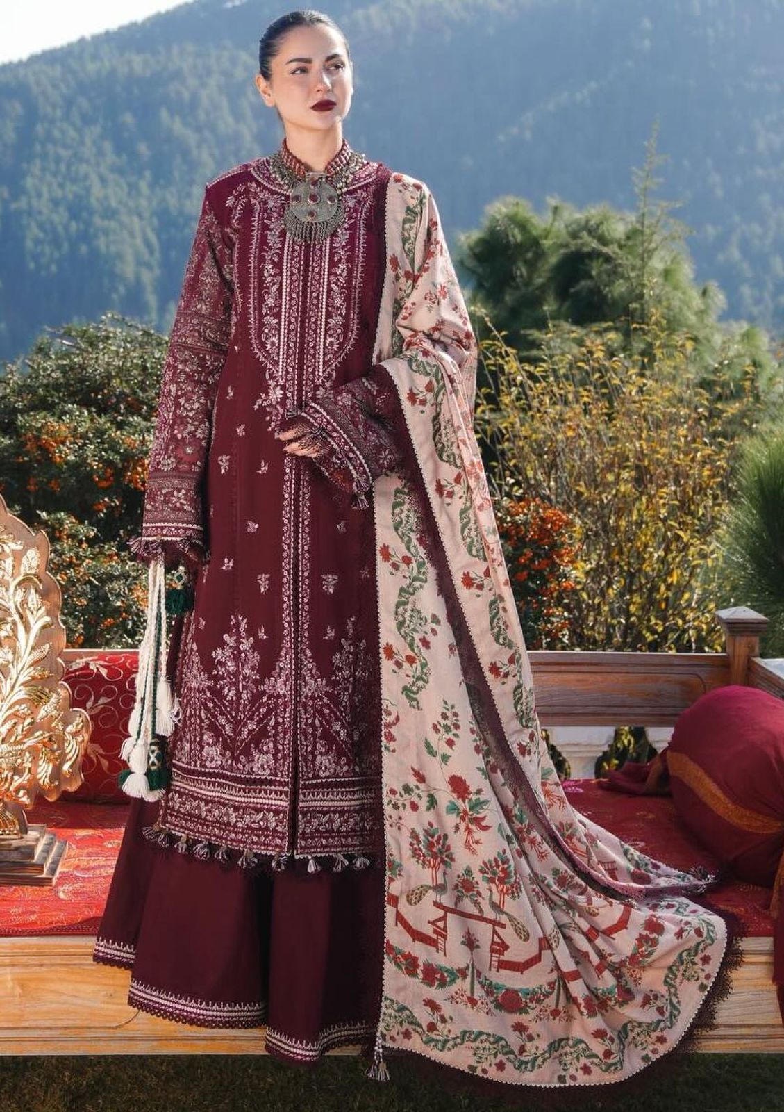Luxury Embroidered 3-Piece