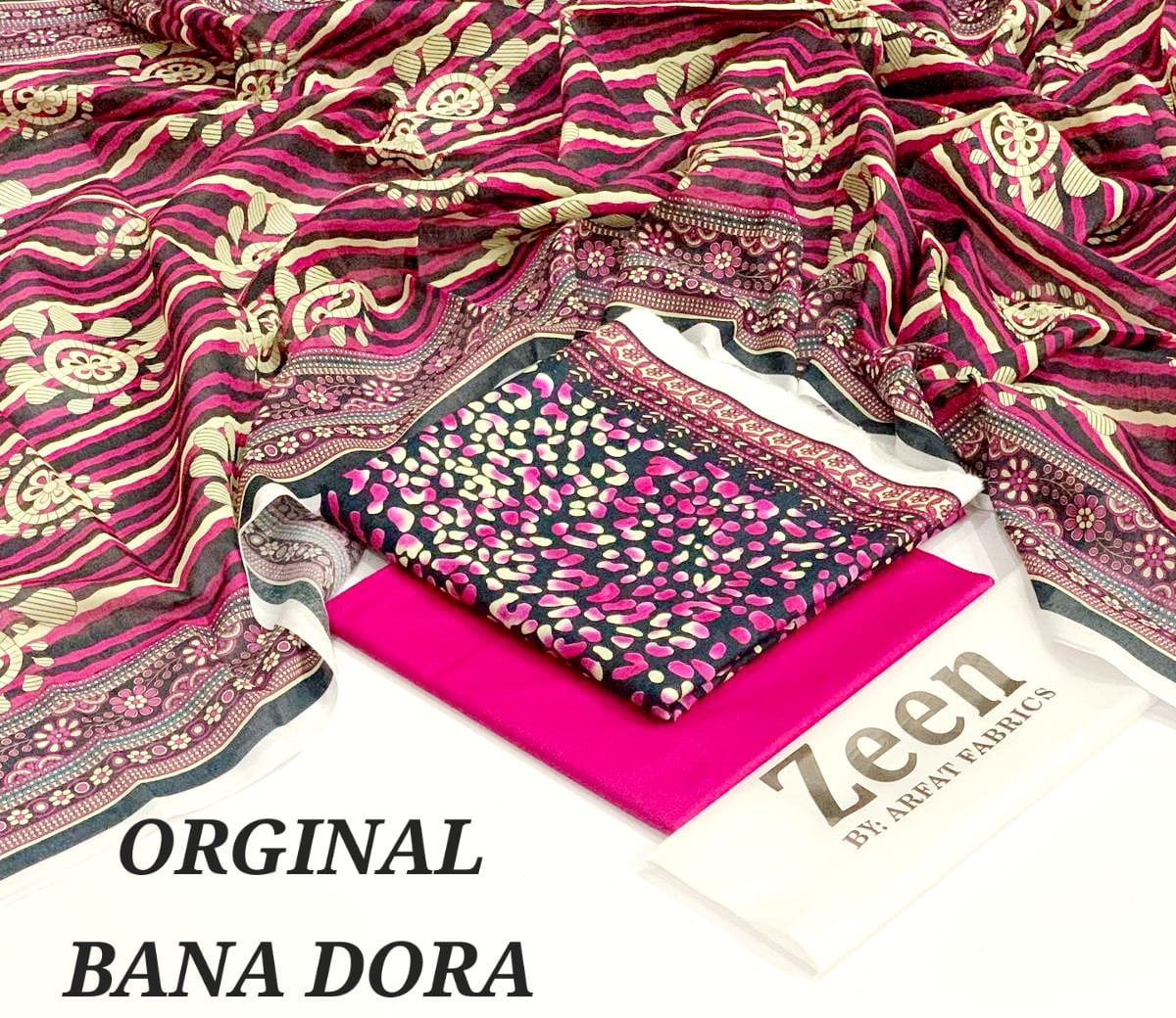 3pc Printed Lawn