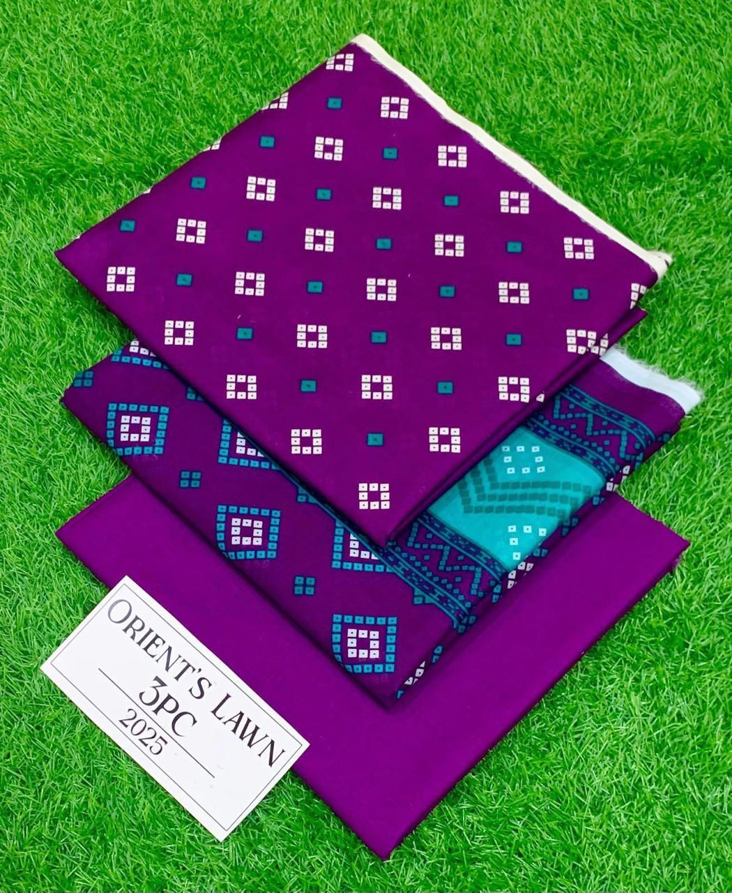 3Pc Printed Lawn