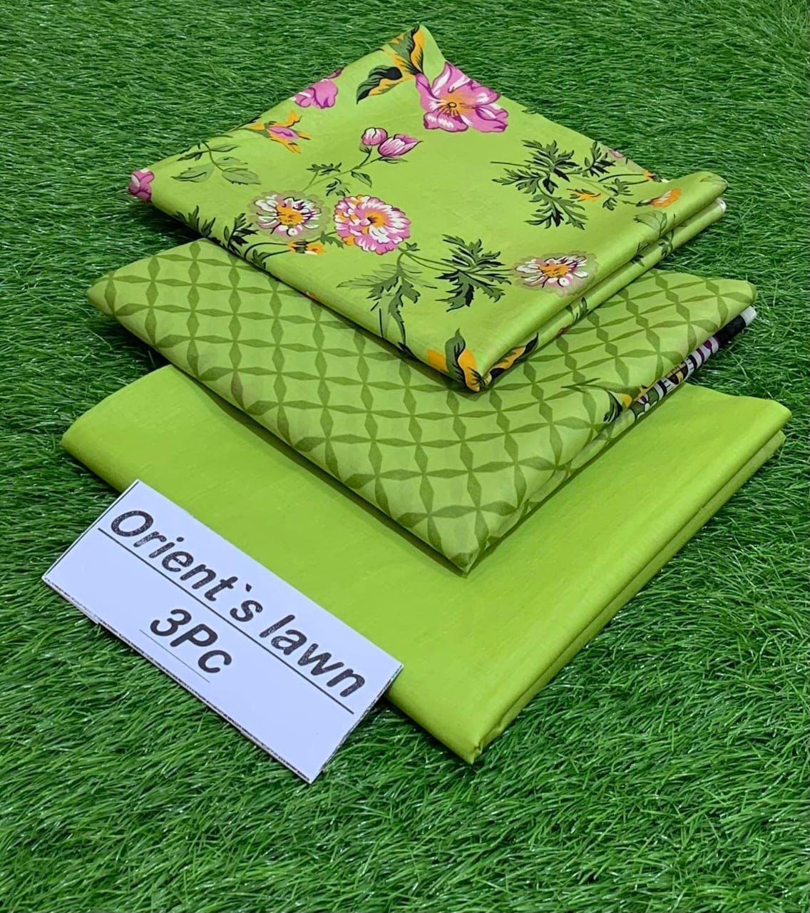 3Pc Printed Lawn
