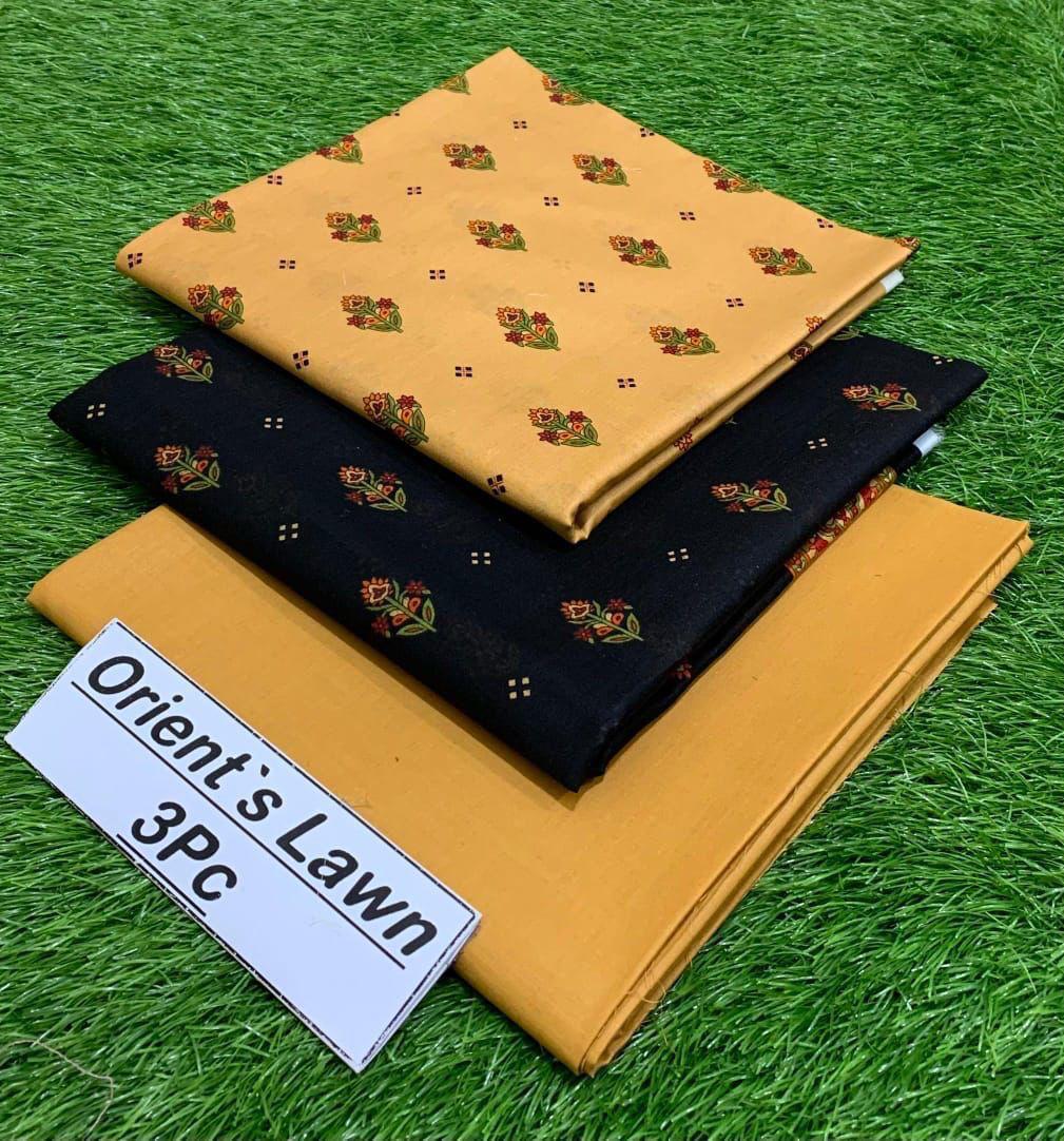 3Pc Printed Lawn