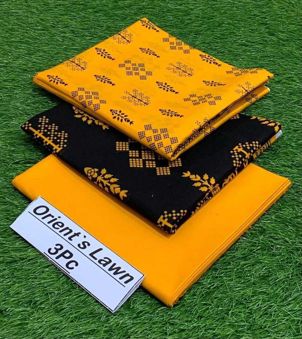 3Pc Printed Lawn