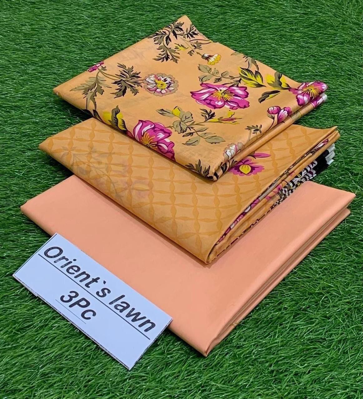 3Pc Printed Lawn