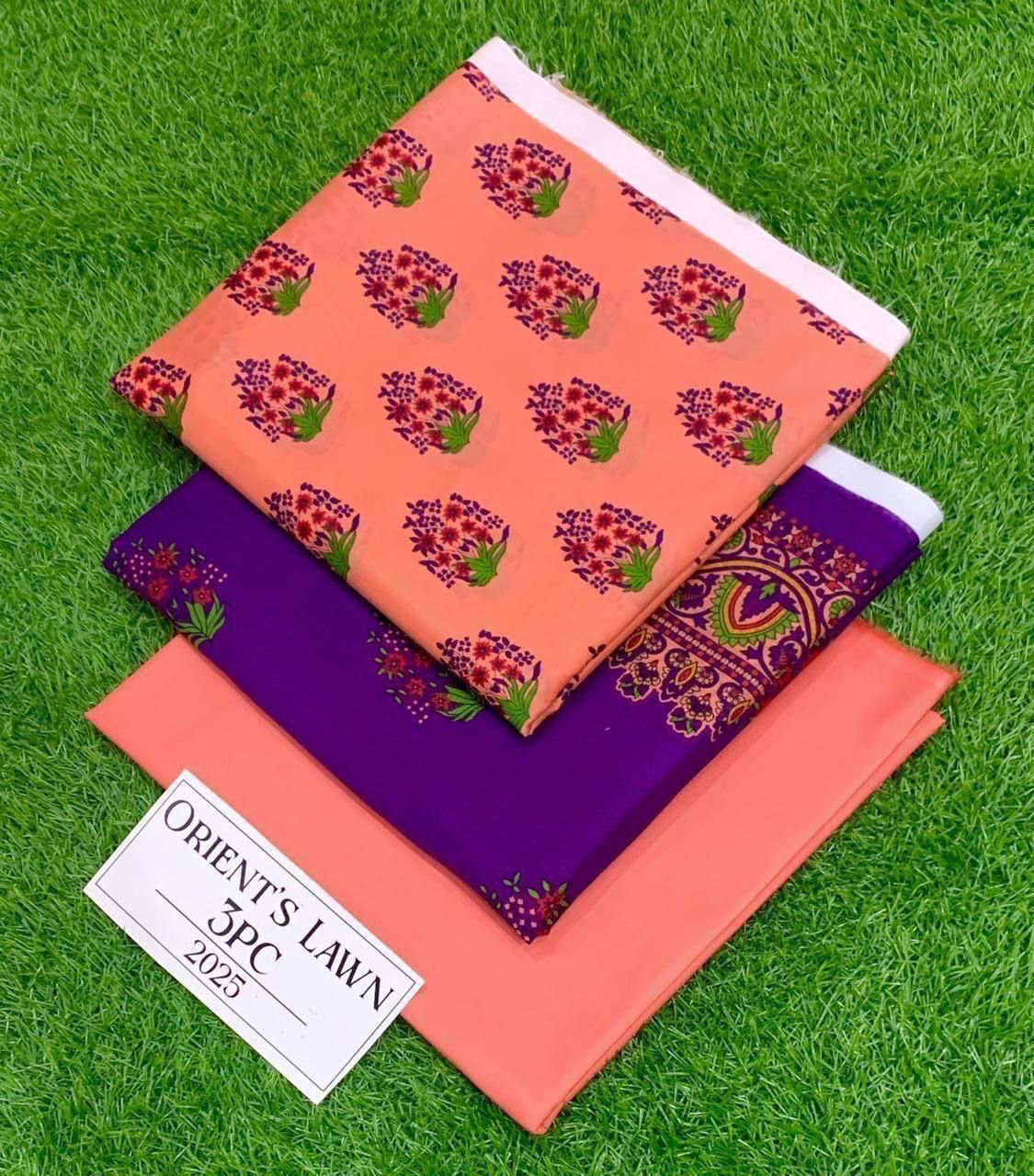 3Pc Printed Lawn