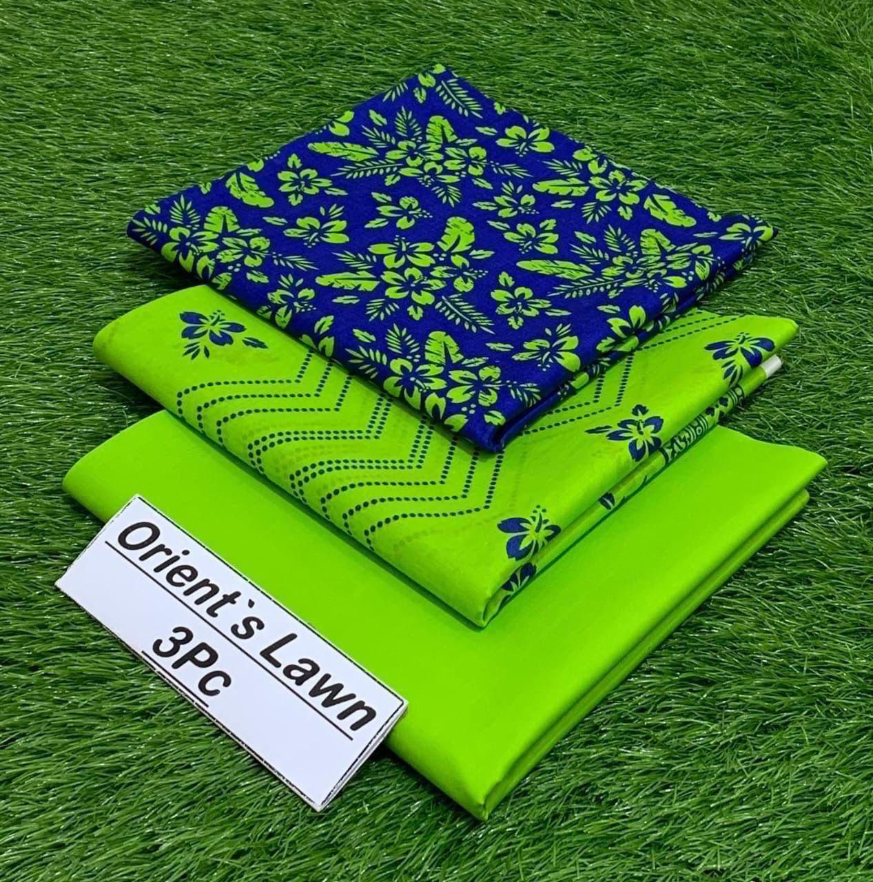 3Pc Printed Lawn