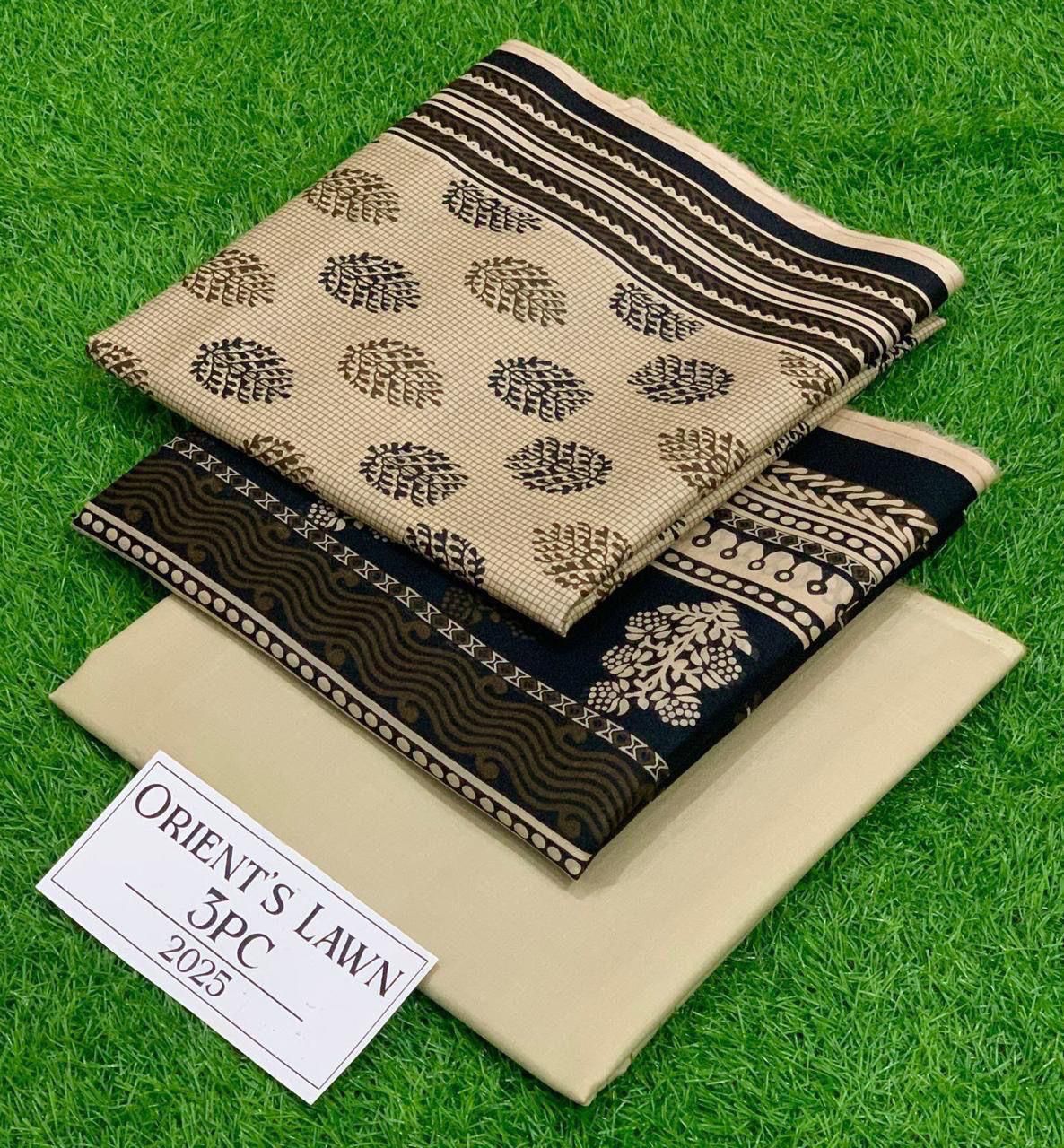 3Pc Printed Lawn