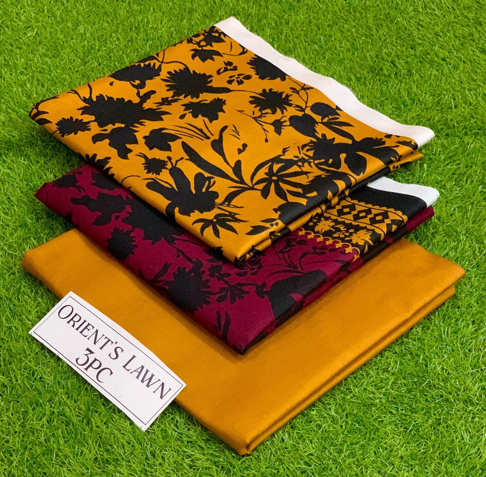 3Pc Printed Lawn