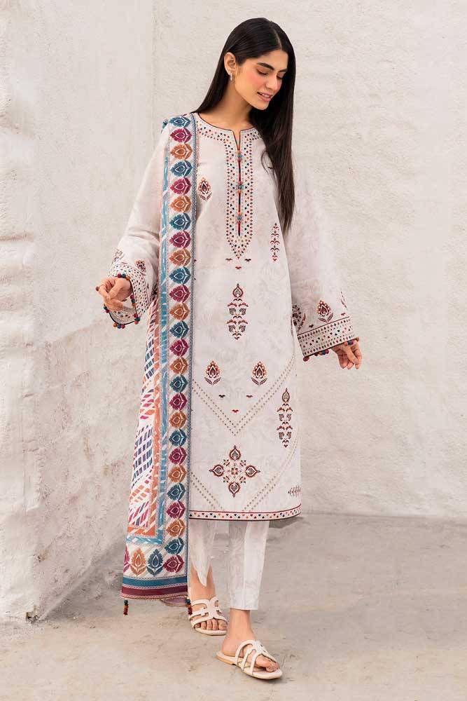Jazmin 3pc Embroidered Eid Collection