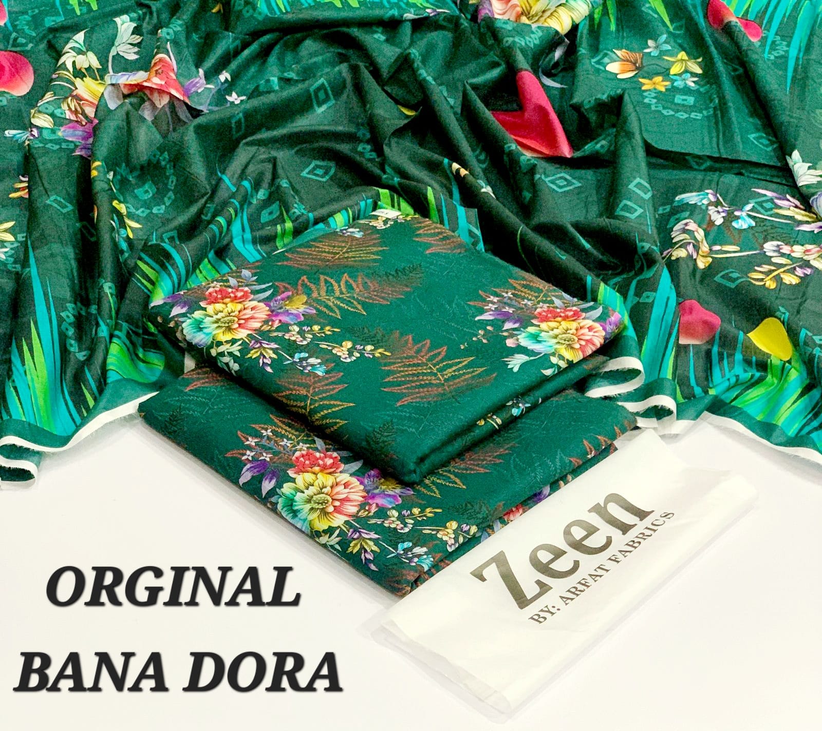 3pc Printed Lawn