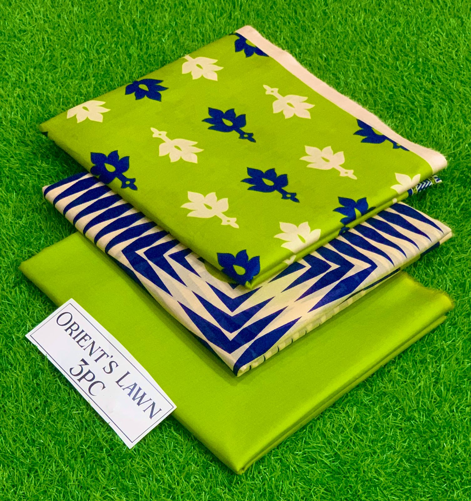 3Pc Printed Lawn