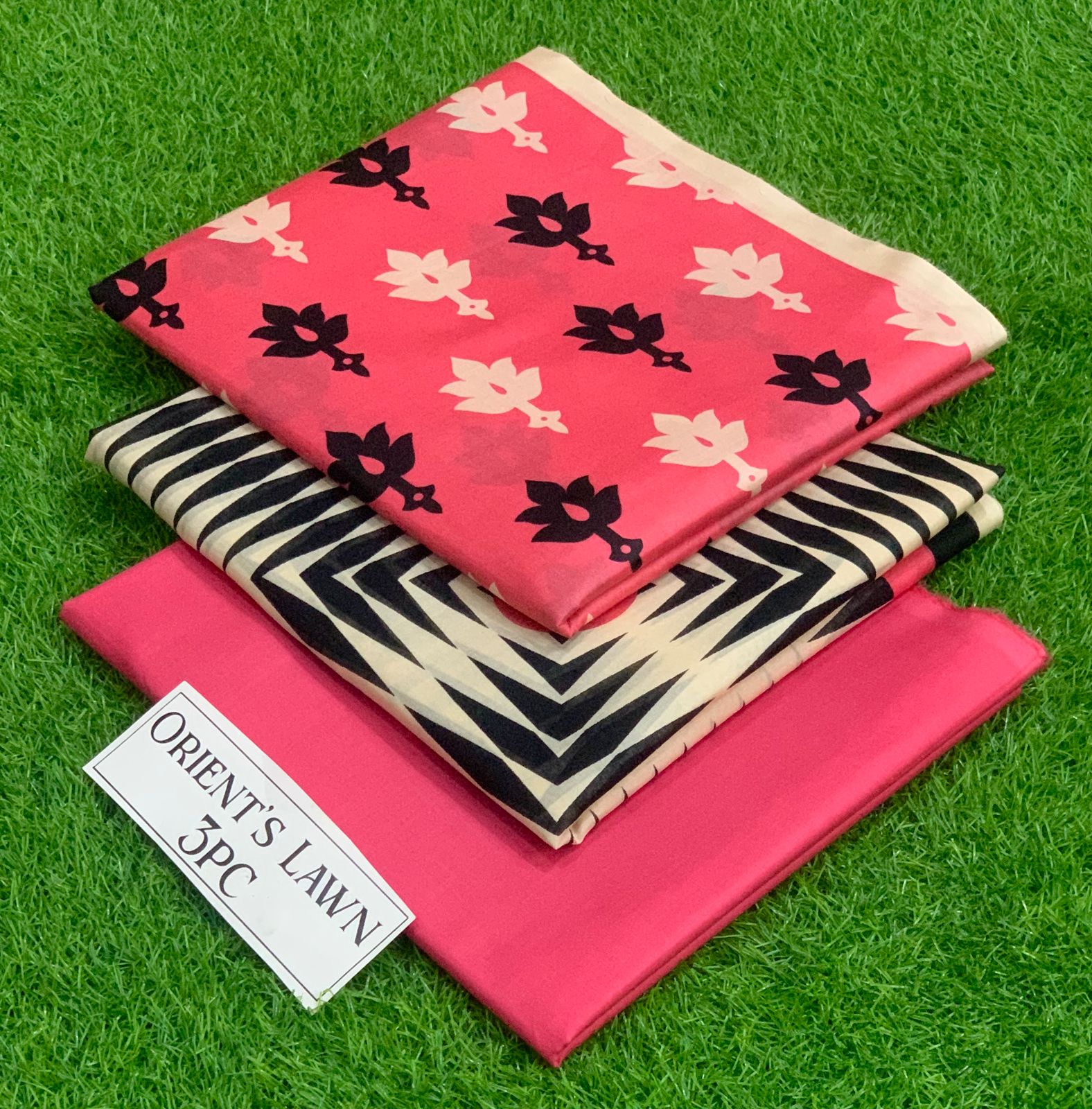 3Pc Printed Lawn