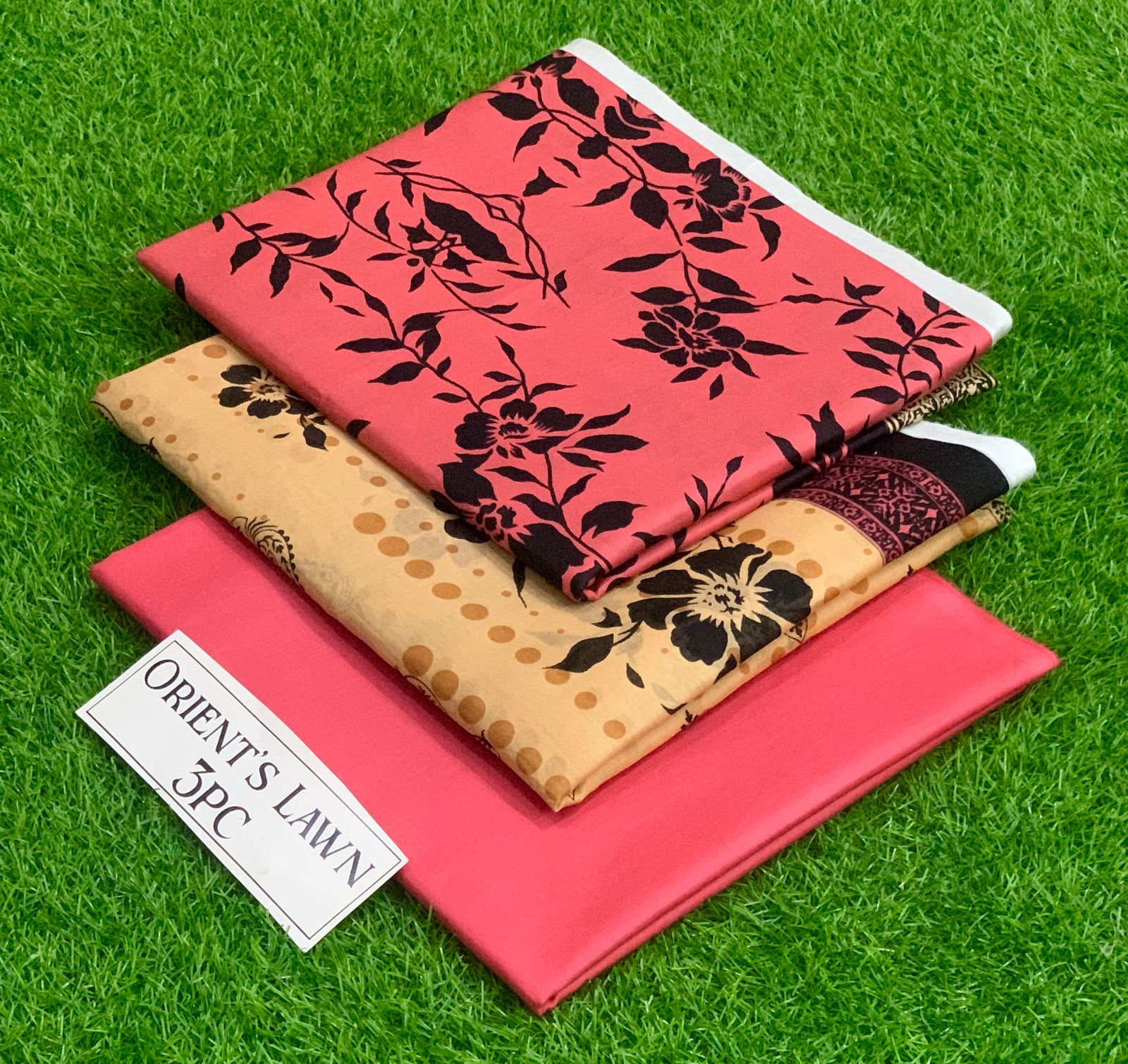 3Pc Printed Lawn