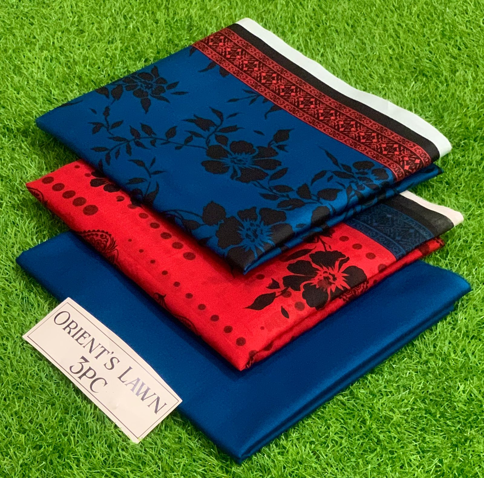 3Pc Printed Lawn