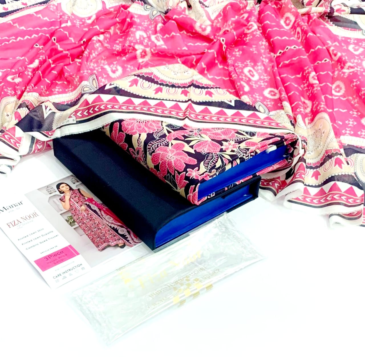Fiza Noor Original 3pc Printed Lawn