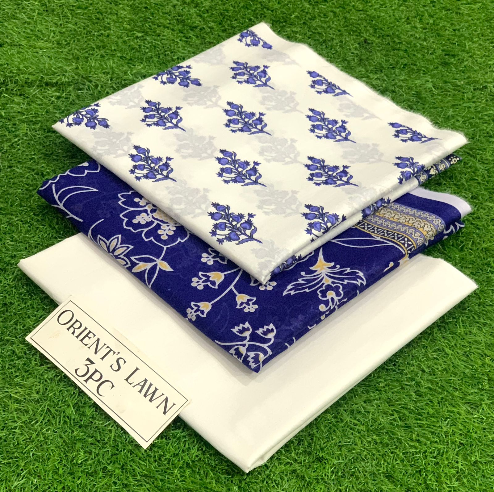 3Pc Printed Lawn