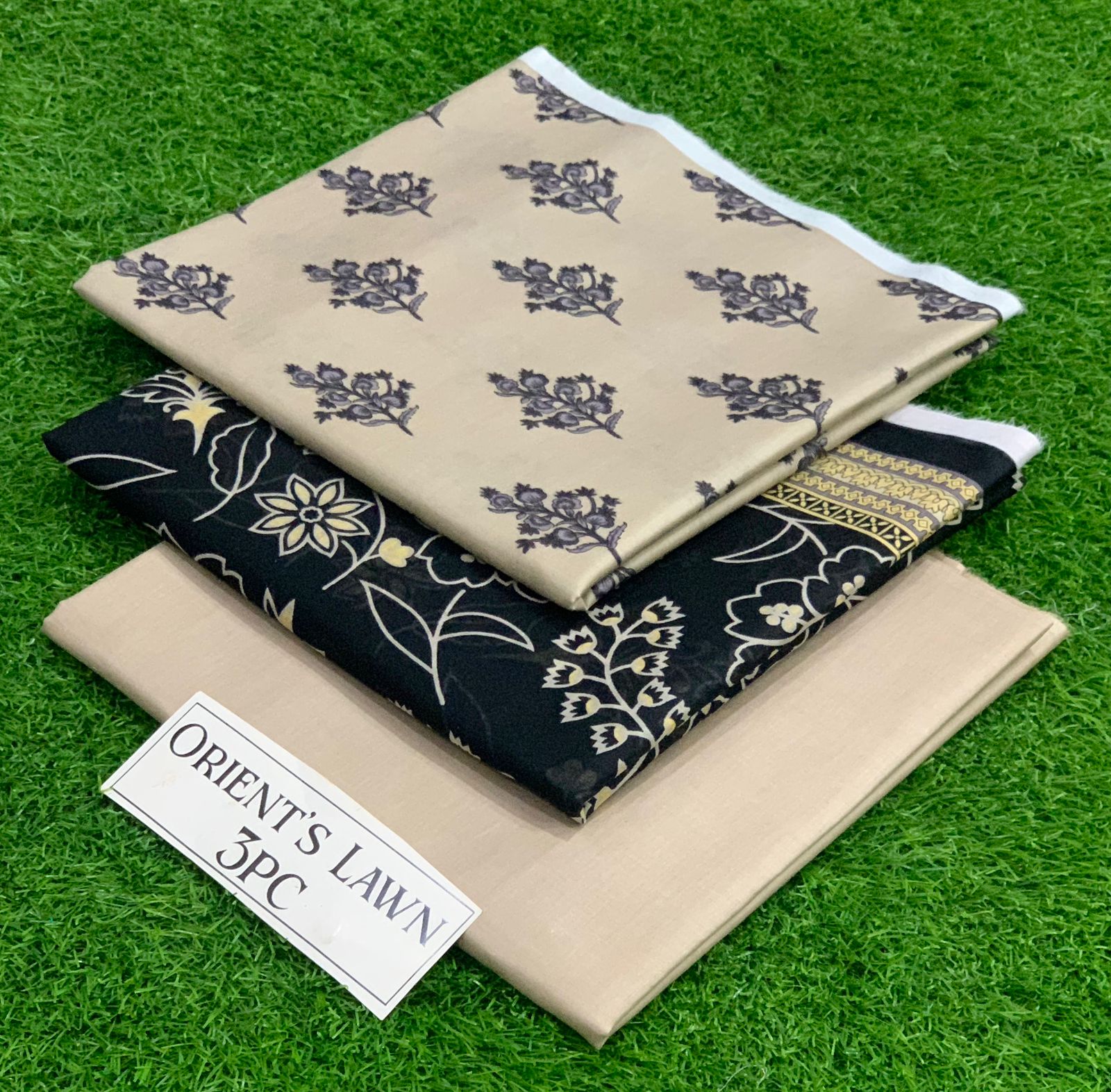 3Pc Printed Lawn