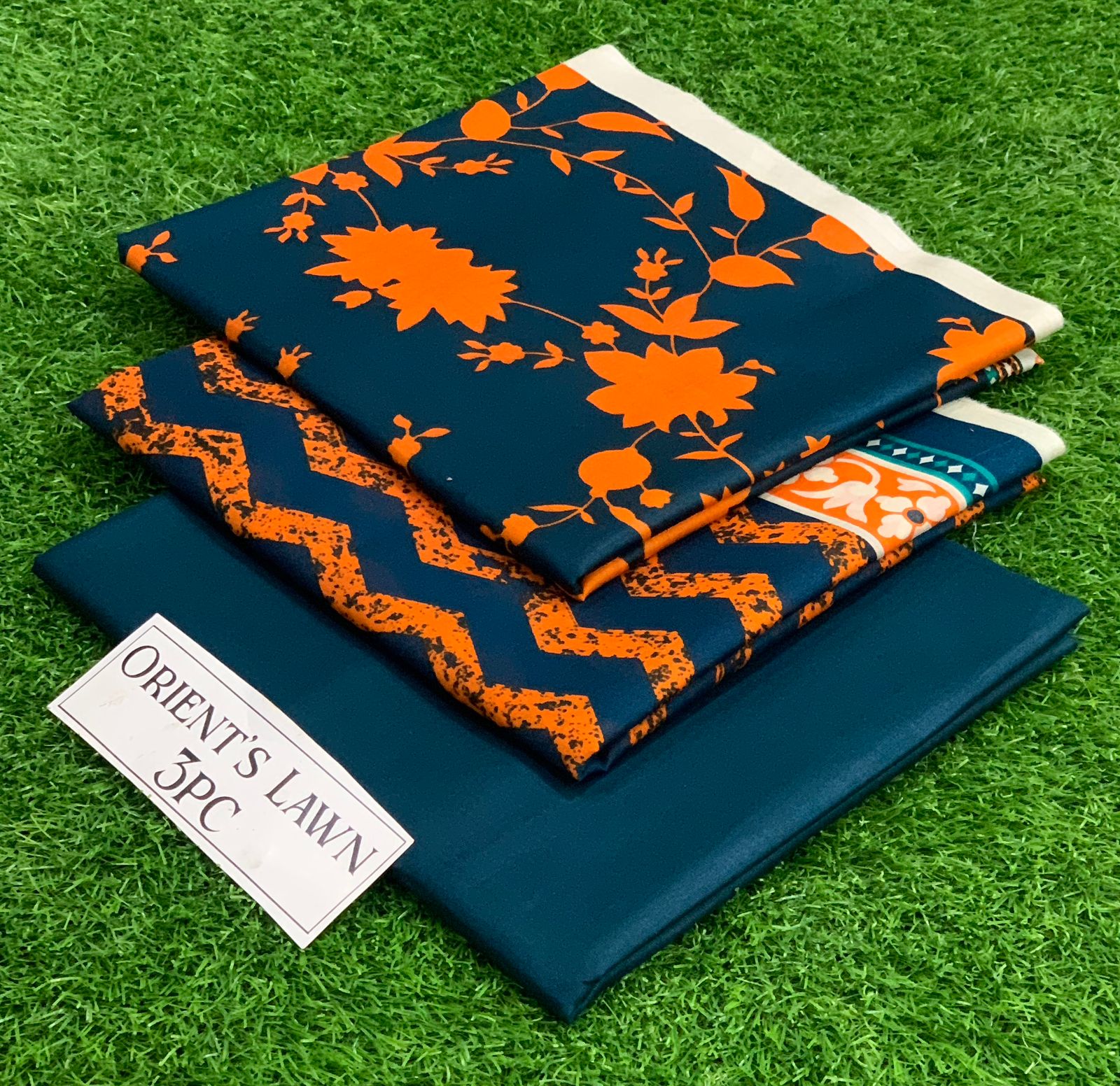 3Pc Printed Lawn