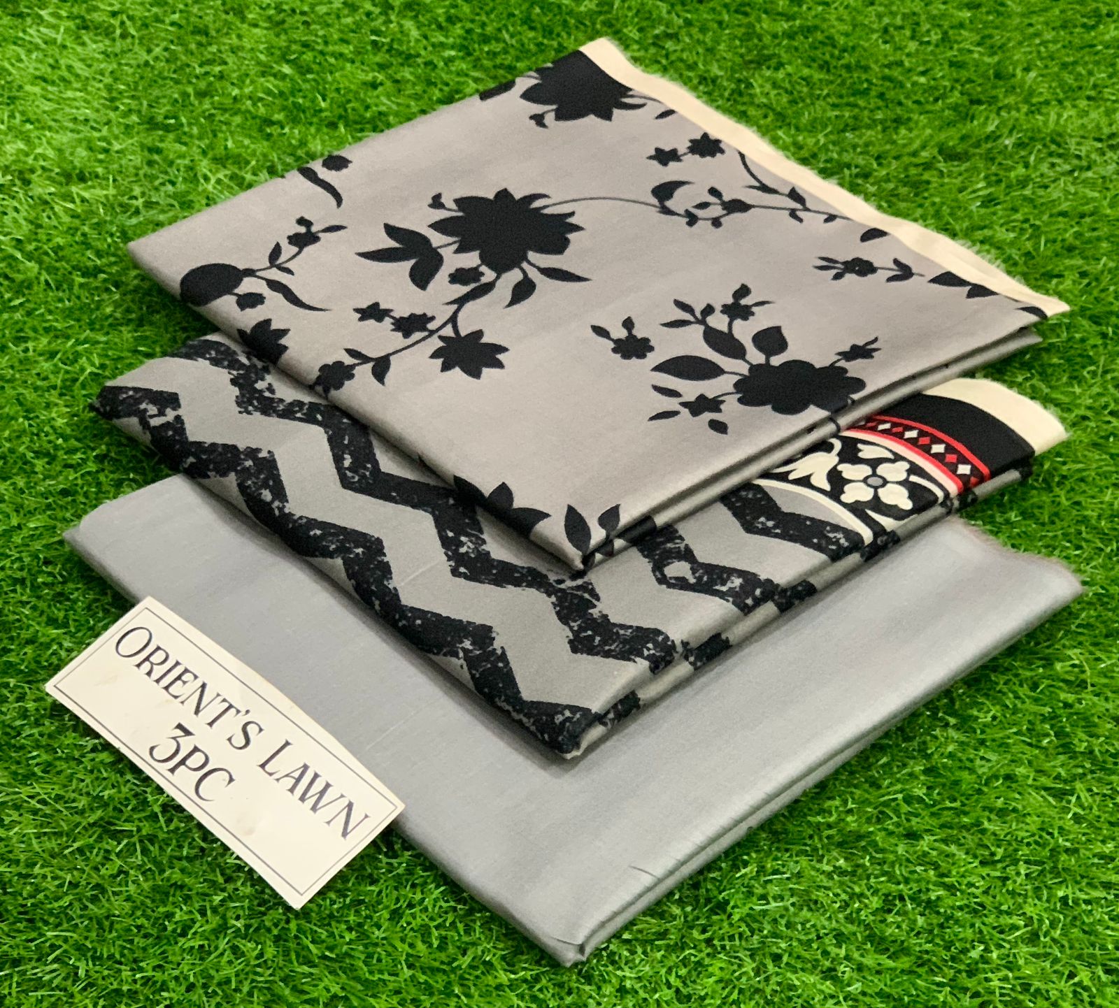 3Pc Printed Lawn