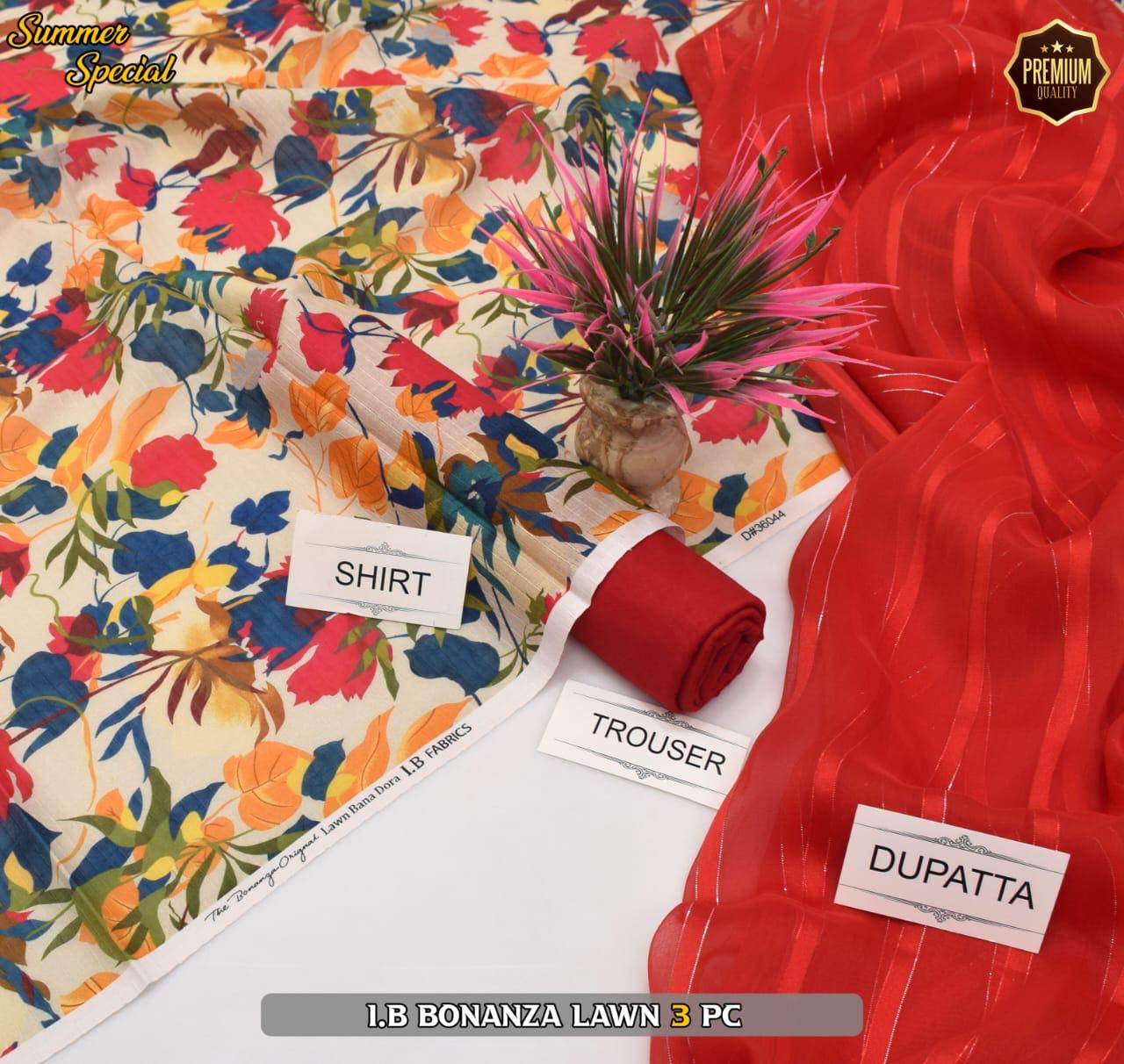 Printed 3pc Lawn