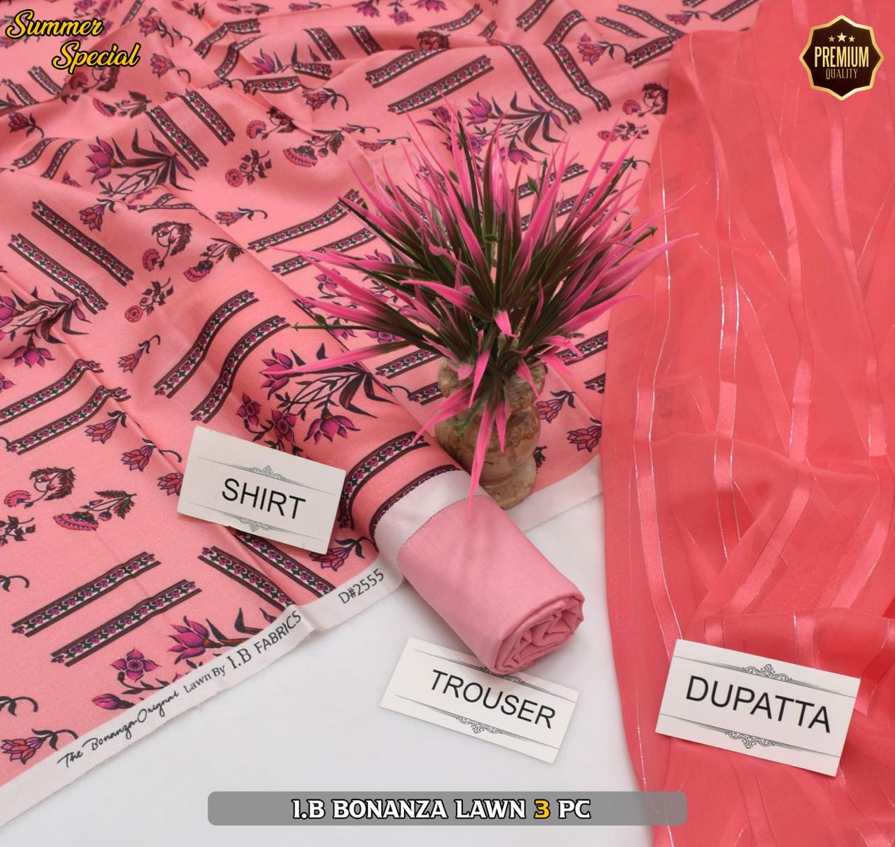 Printed 3pc Lawn
