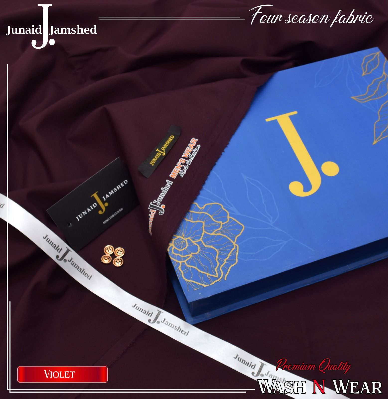 Luxury wash and wear J.J