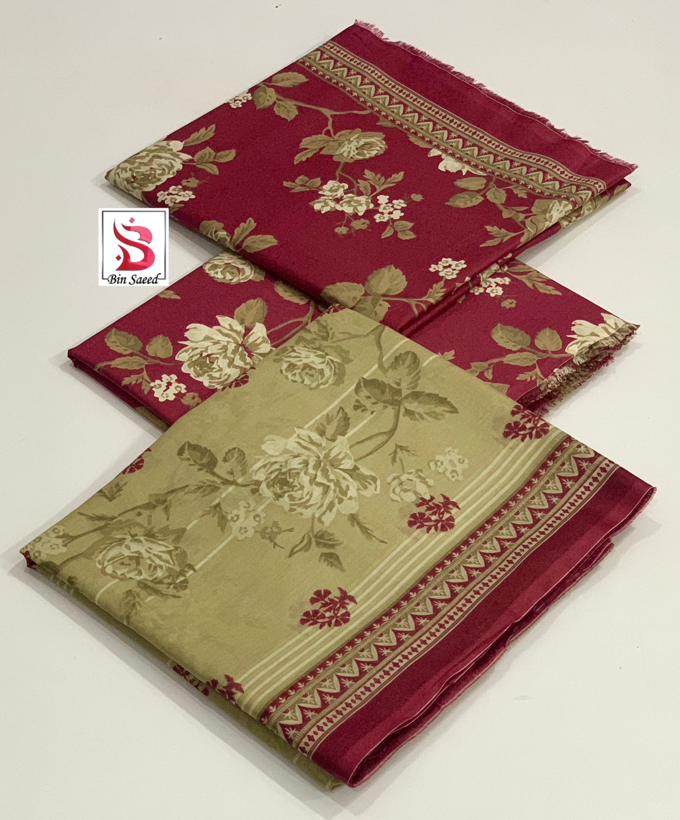 3 Pieces with Lawn Dupatta