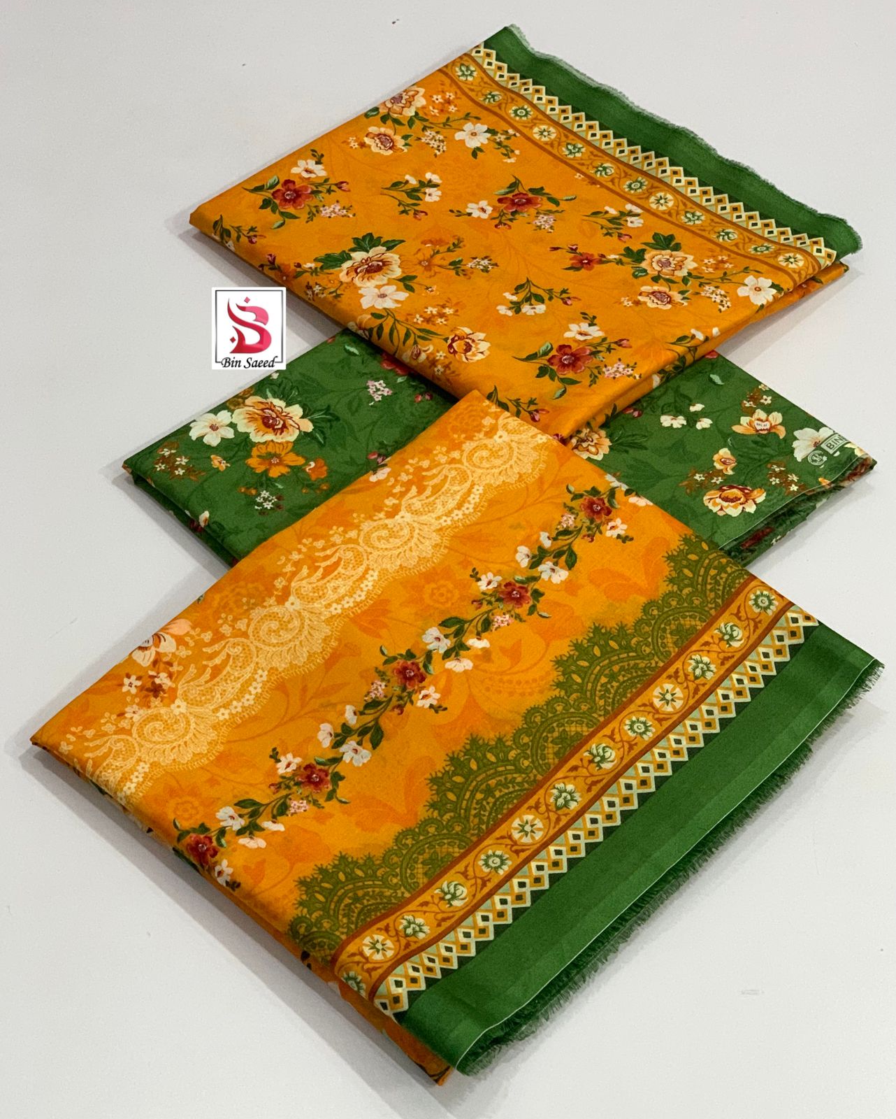 3 Pieces with Lawn Dupatta