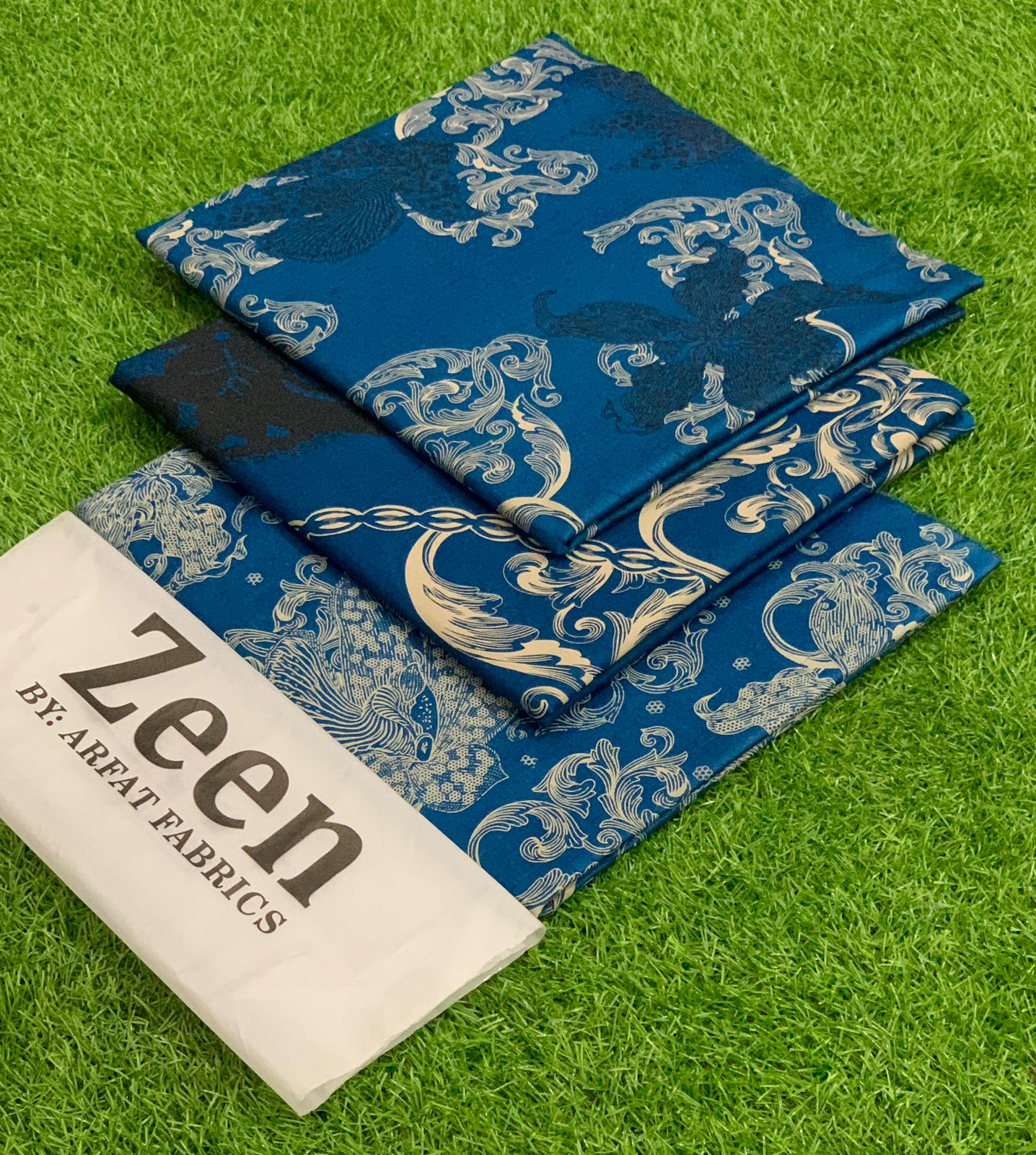 ZEEN 3-Piece Printed Lawn