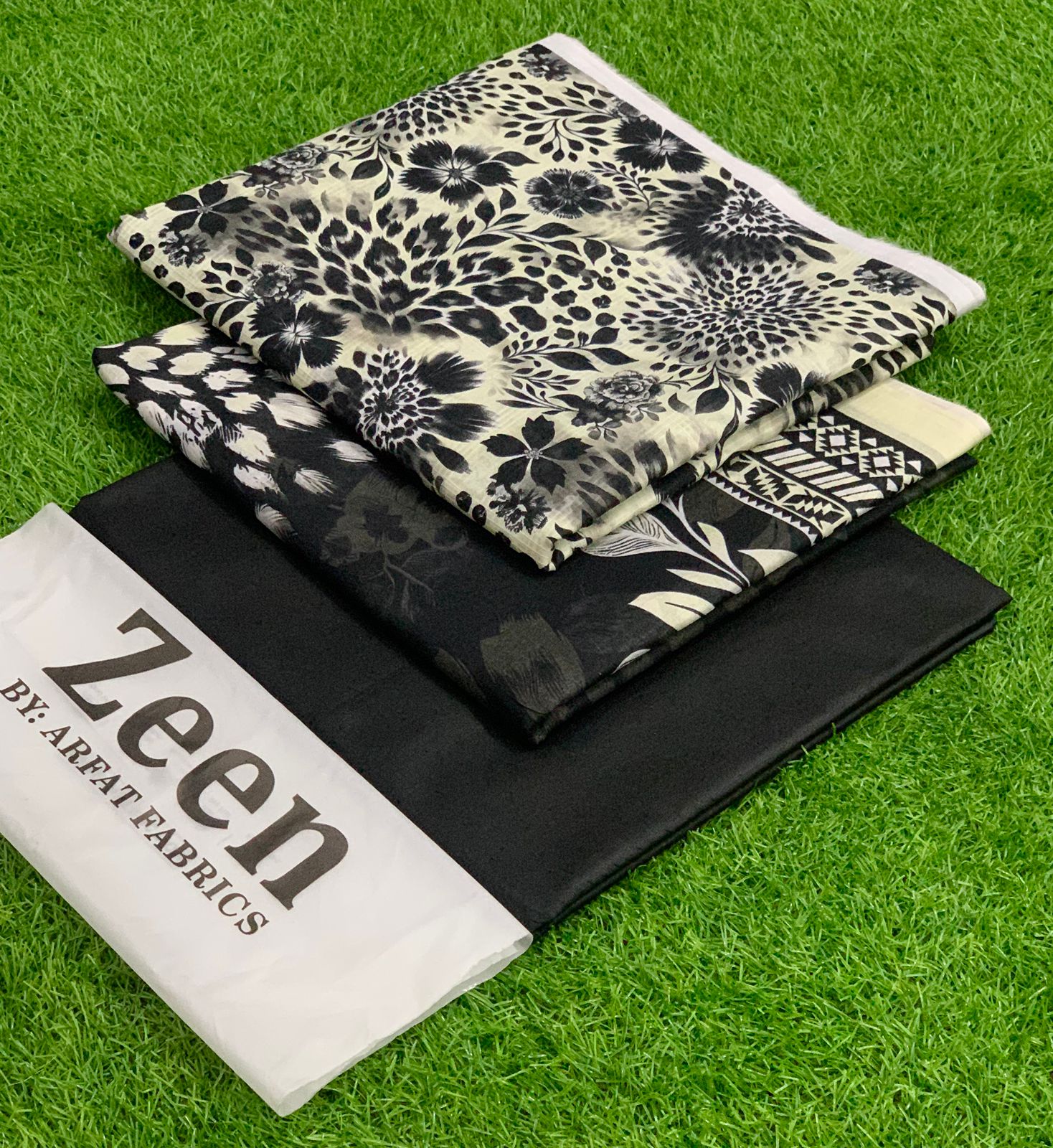 ZEEN 3-Piece Printed Lawn