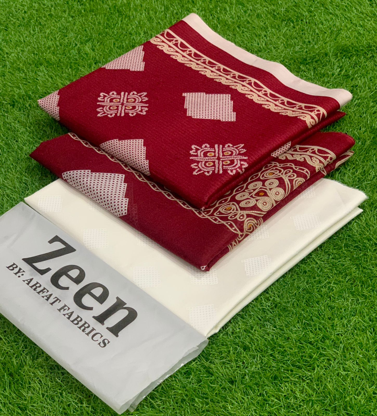 ZEEN 3-Piece Printed Lawn