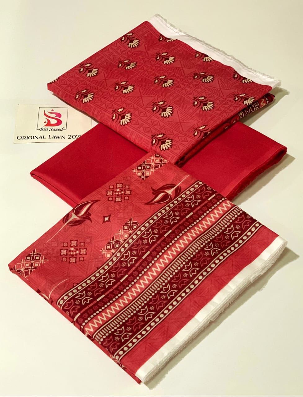 3 Pieces with Lawn Dupatta