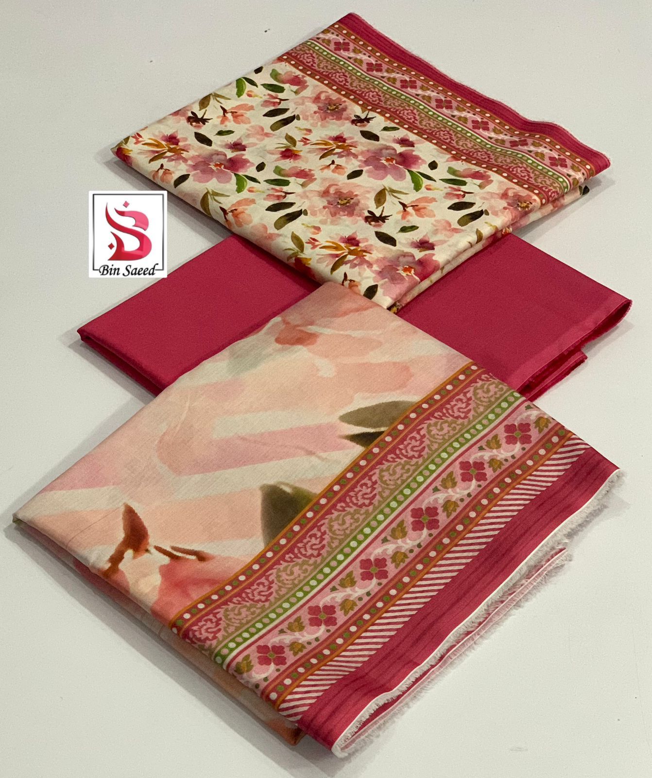 3 Pieces with Lawn Dupatta