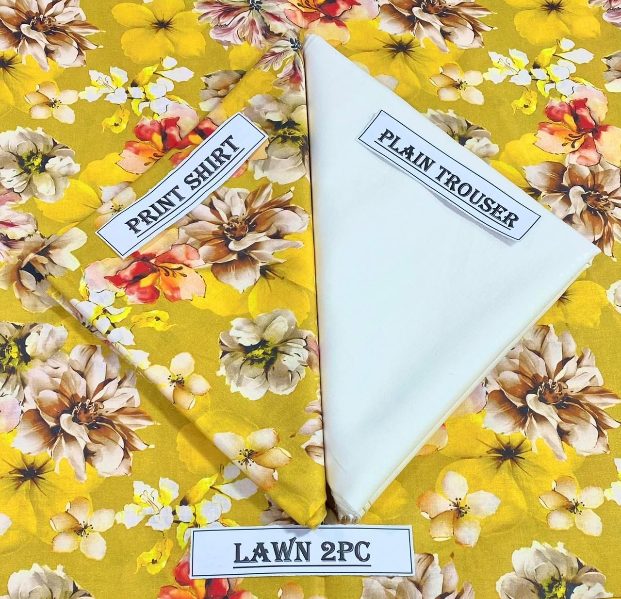 Digital Print 2 Pcs Lawn