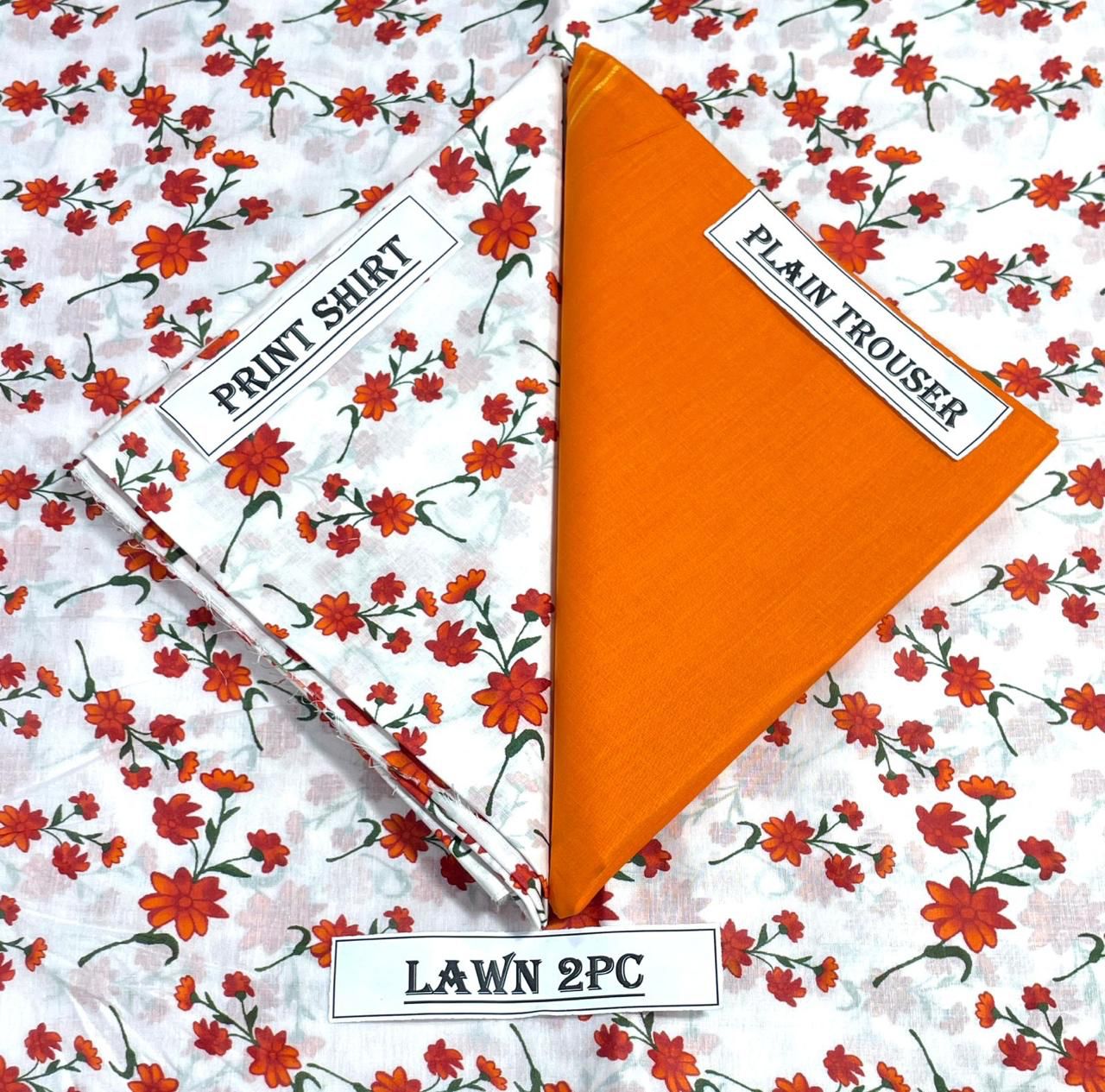 Digital Print 2 Pcs Lawn