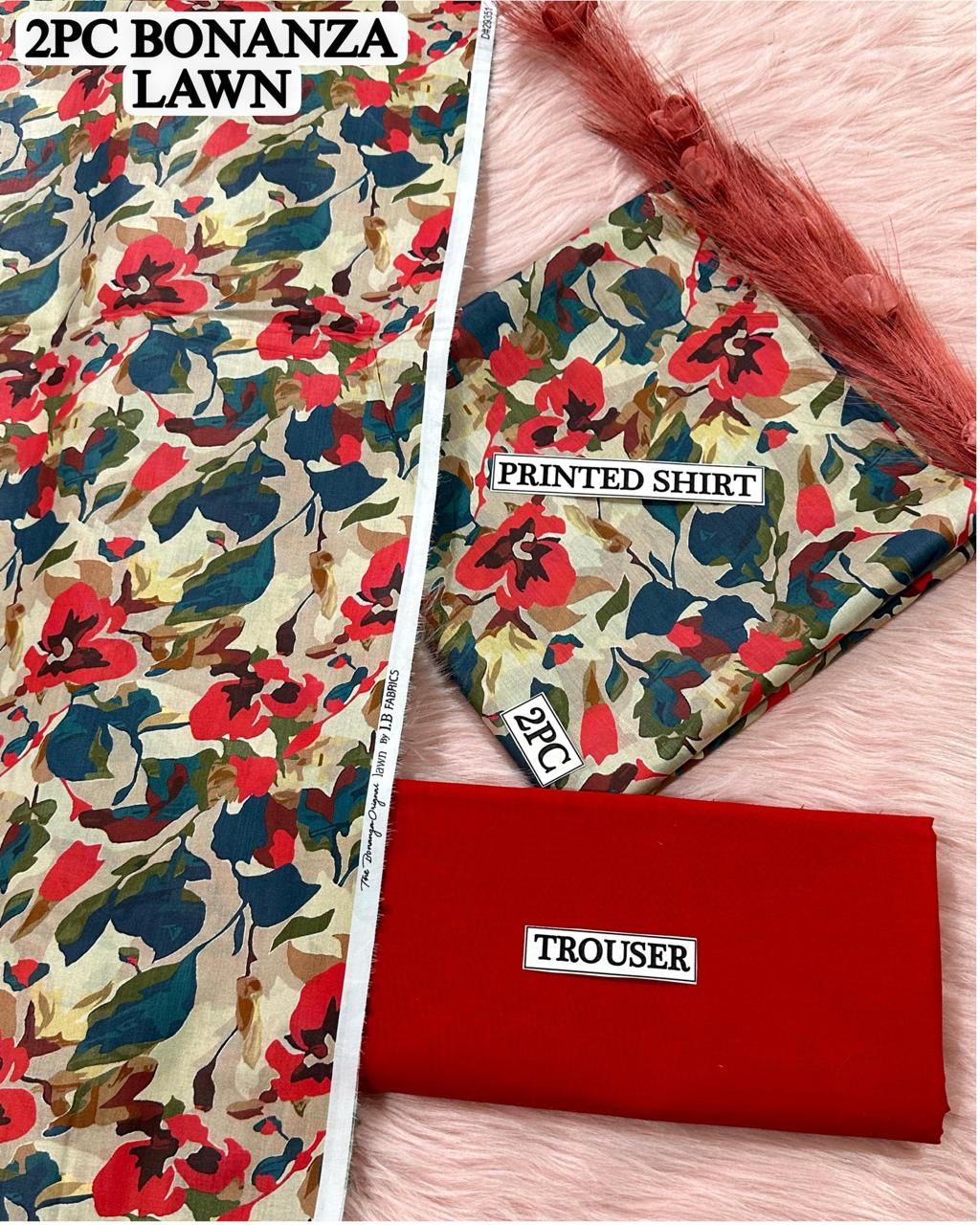 Digital Print 2 Pcs Lawn