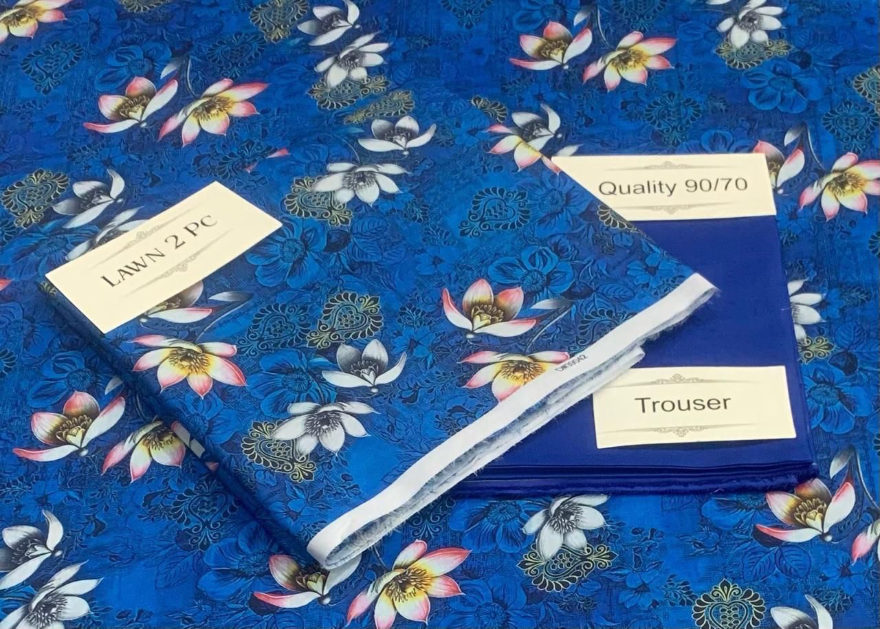Digital Print 2 Pcs Lawn