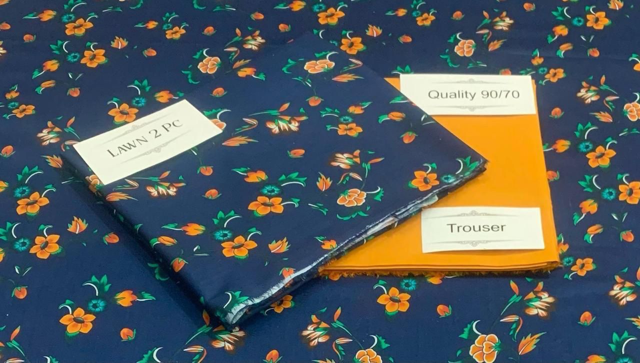 Digital Print 2 Pcs Lawn
