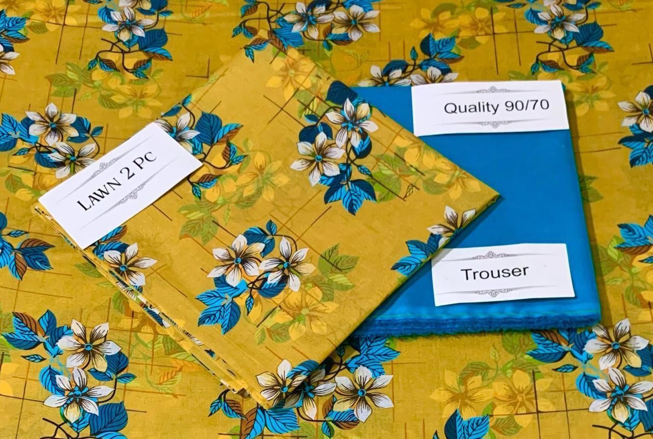 Digital Print 2 Pcs Lawn