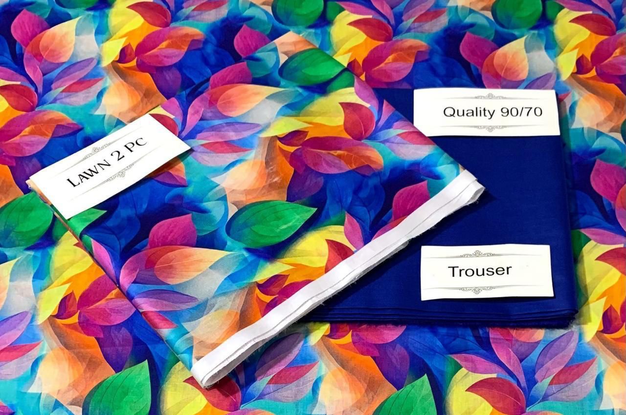 Digital Print 2 Pcs Lawn
