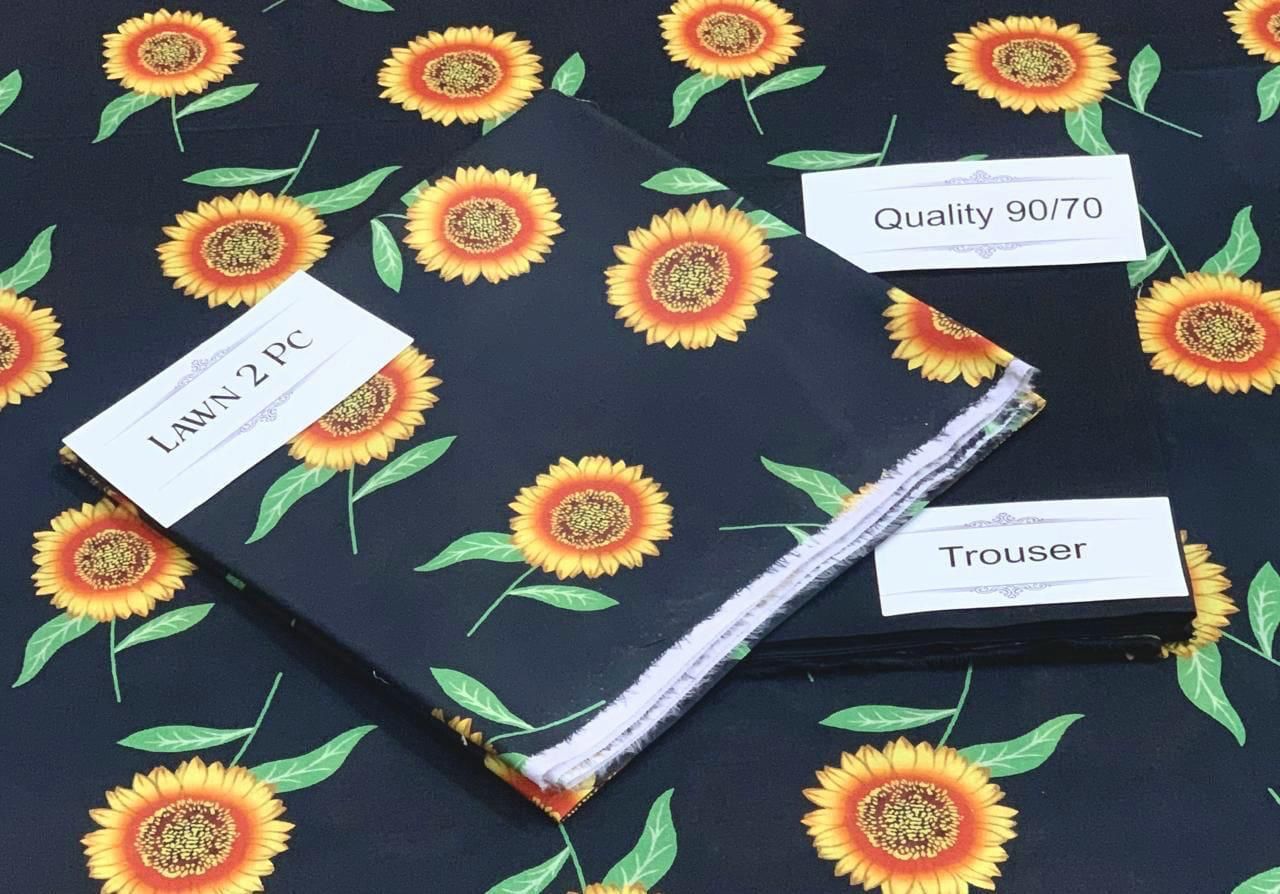 Digital Print 2 Pcs Lawn