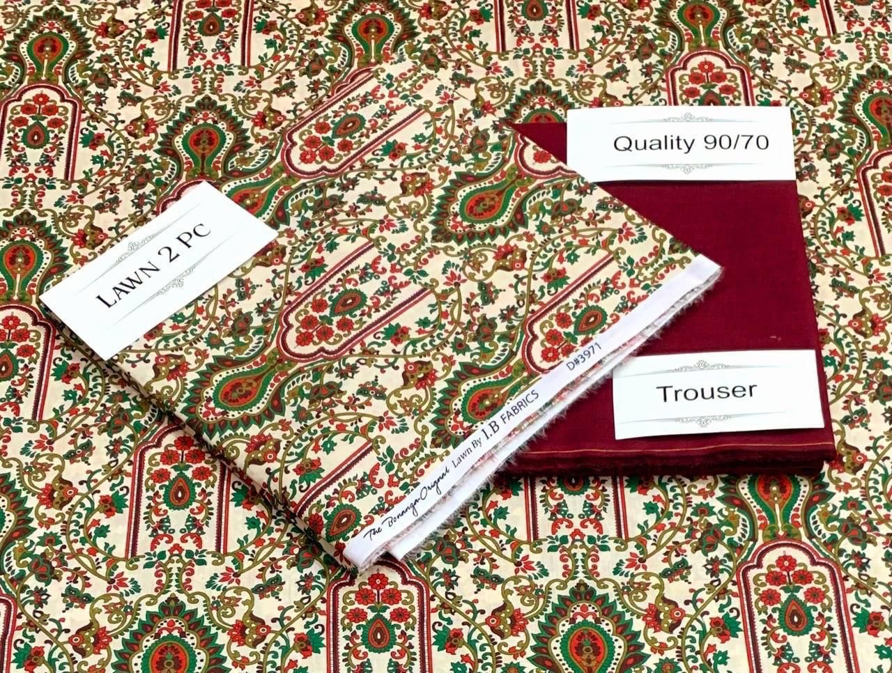 Digital Print 2 Pcs Lawn