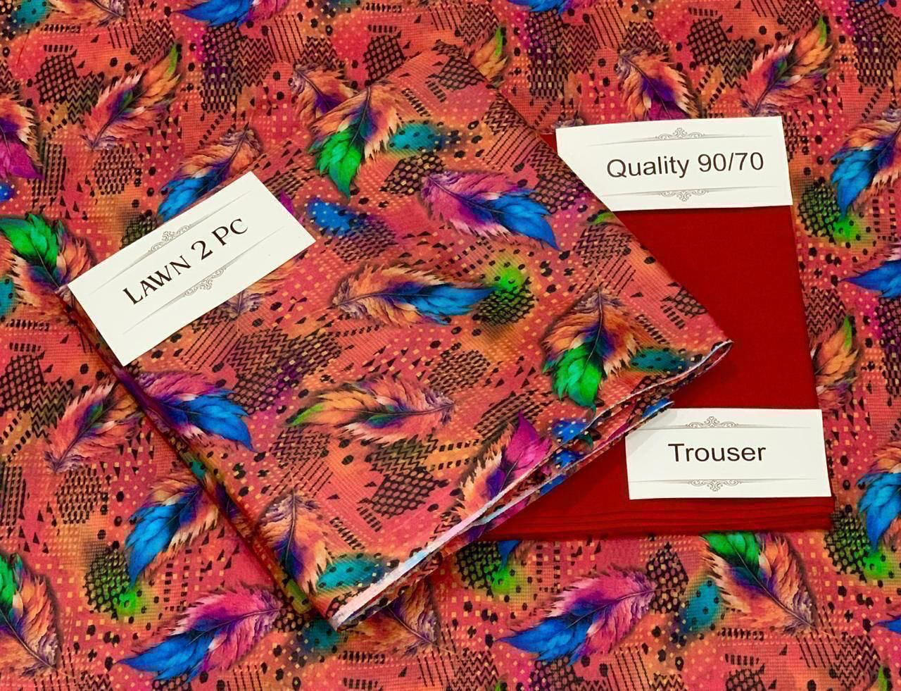 Digital Print 2 Pcs Lawn