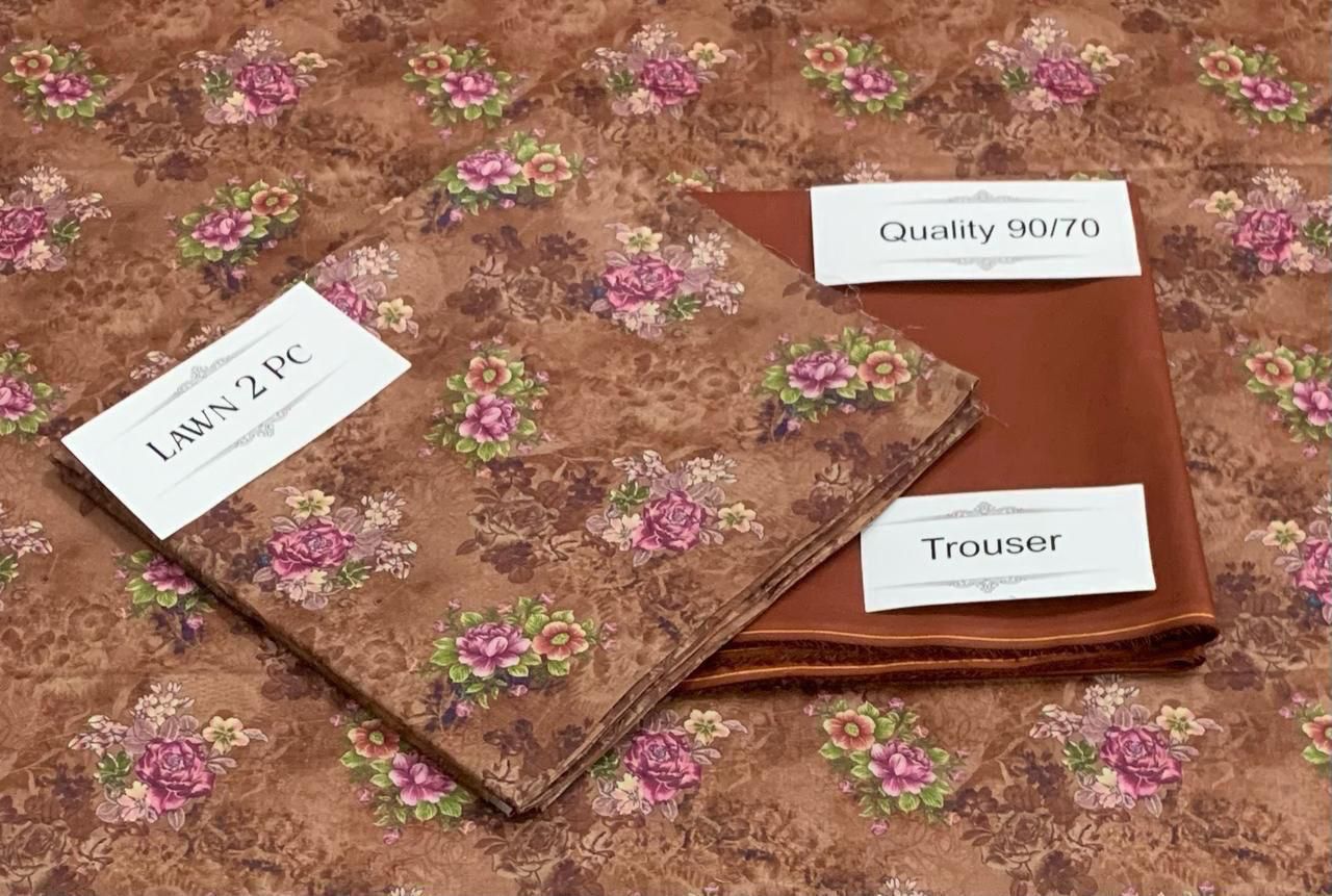 Digital Print 2 Pcs Lawn