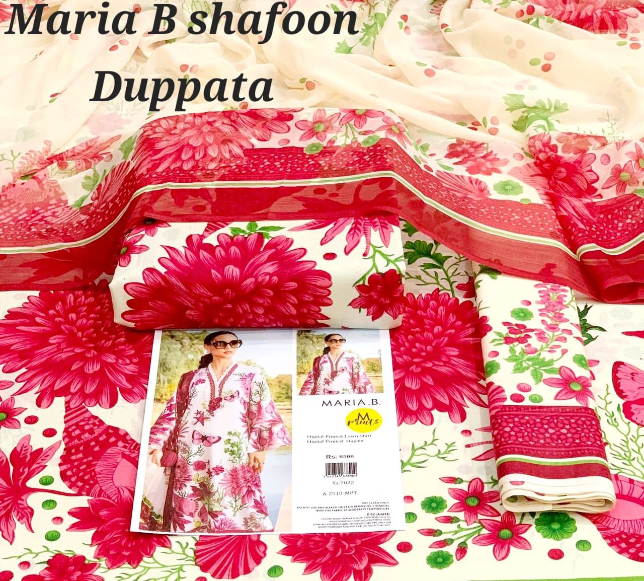 3pc Lawn Digital Printed