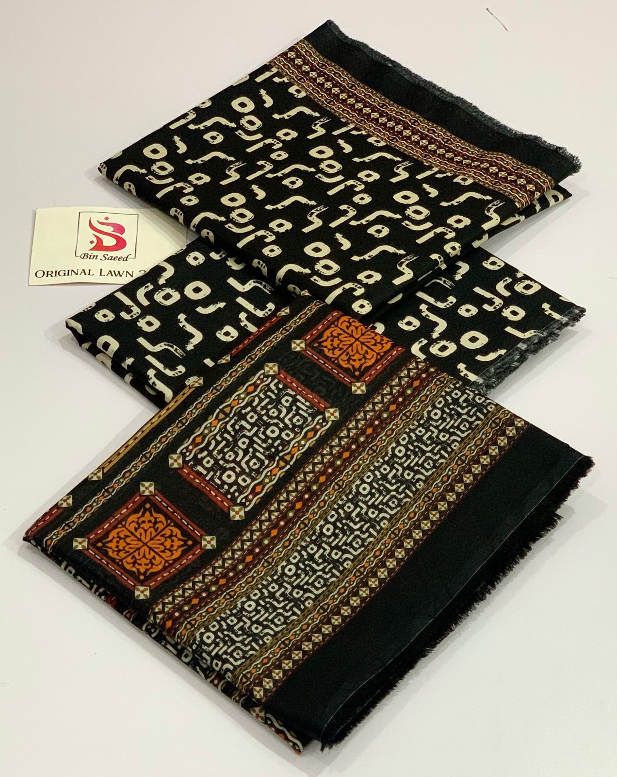 3 Pieces with Lawn Dupatta