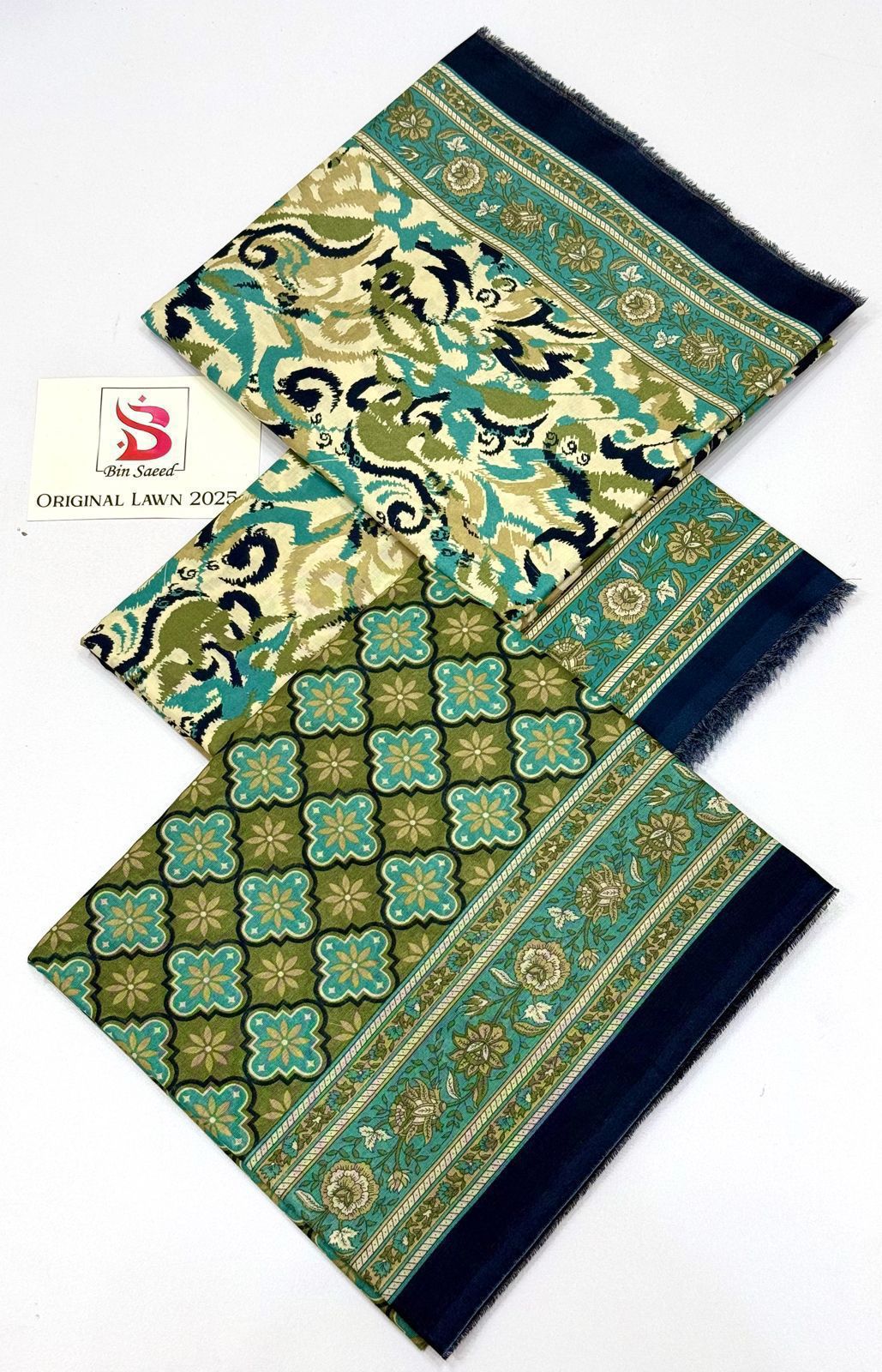 3 Pieces with Lawn Dupatta